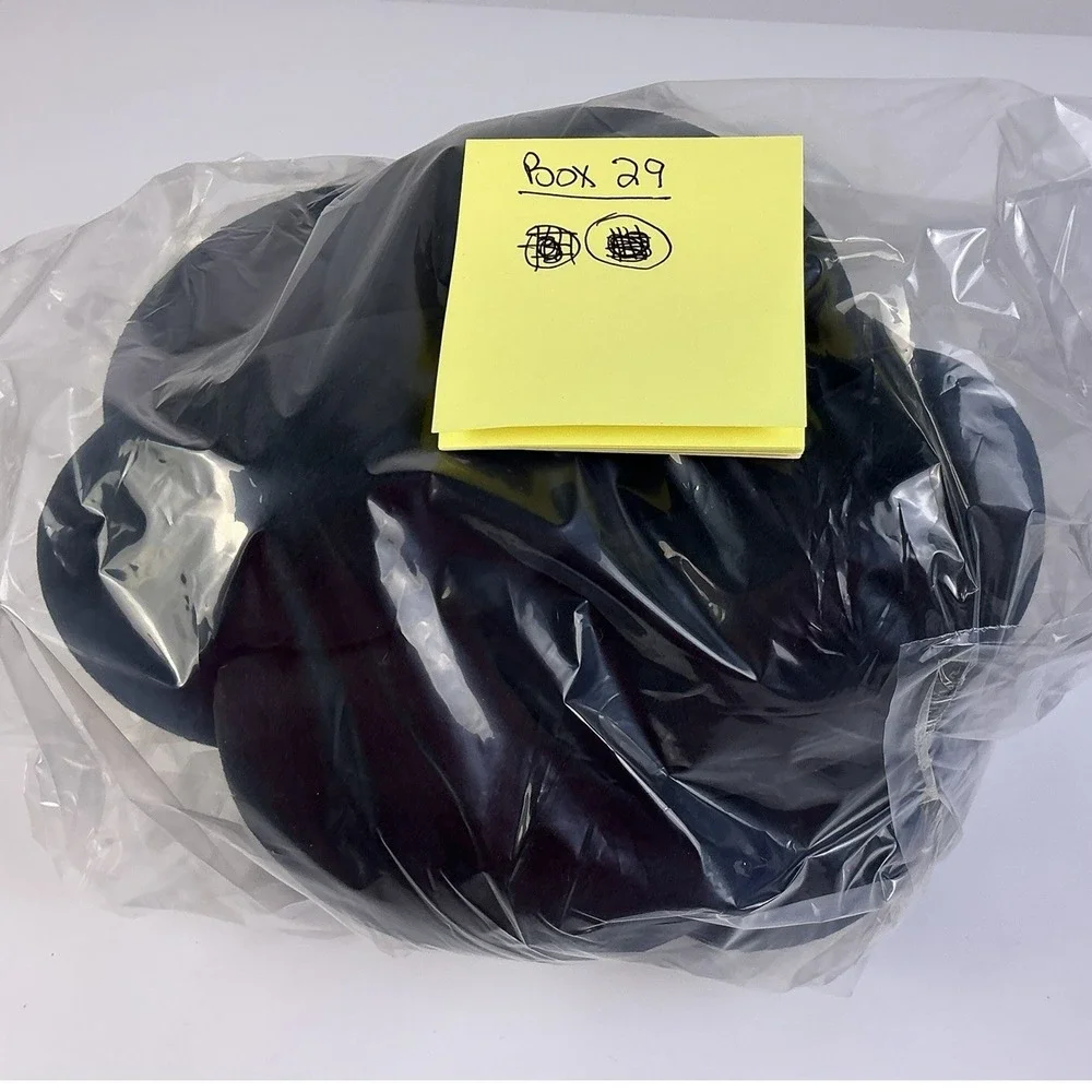 Target Knot‎ Ball Throw Pillow Black Plush Decorative Accent 10